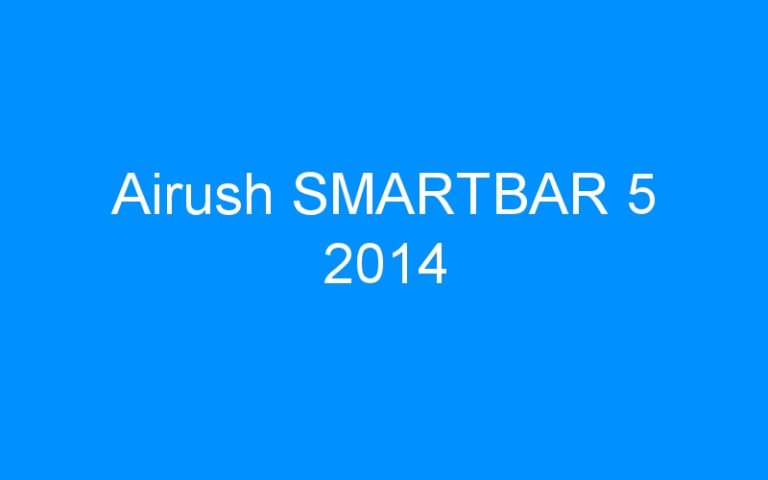 Lire la suite à propos de l’article Airush SMARTBAR 5 2014
