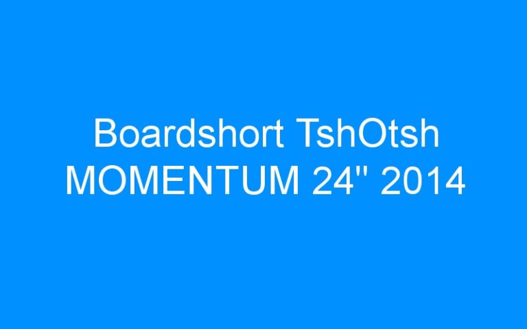 Lire la suite à propos de l’article Boardshort TshOtsh MOMENTUM 24″ 2014