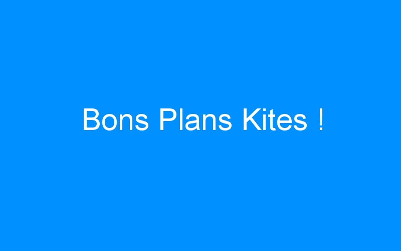 You are currently viewing Bons Plans Kites !