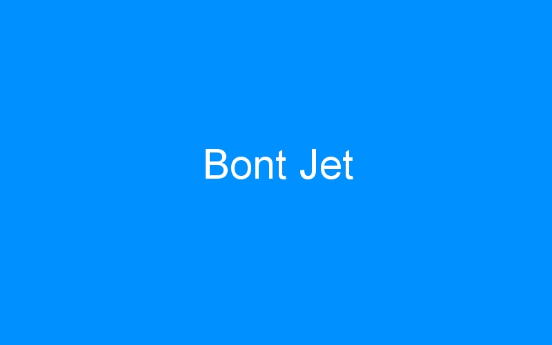 You are currently viewing Bont Jet