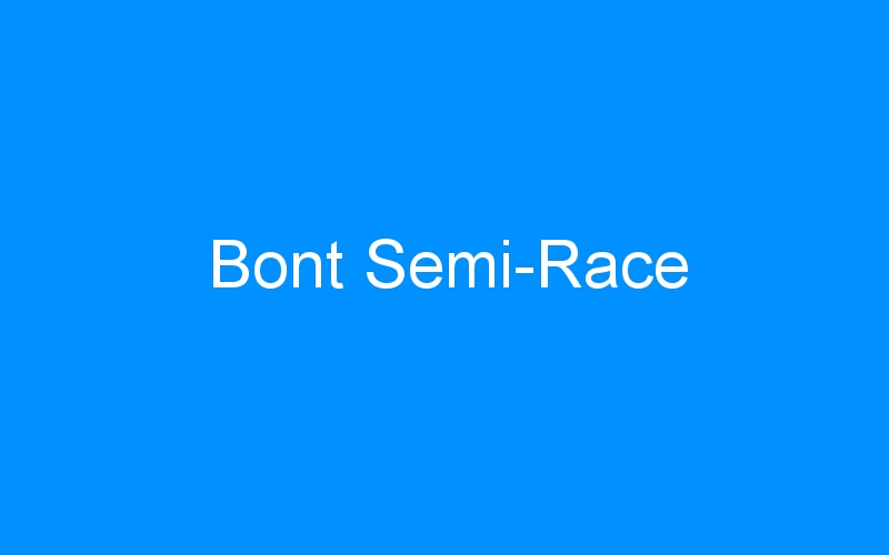 You are currently viewing Bont Semi-Race