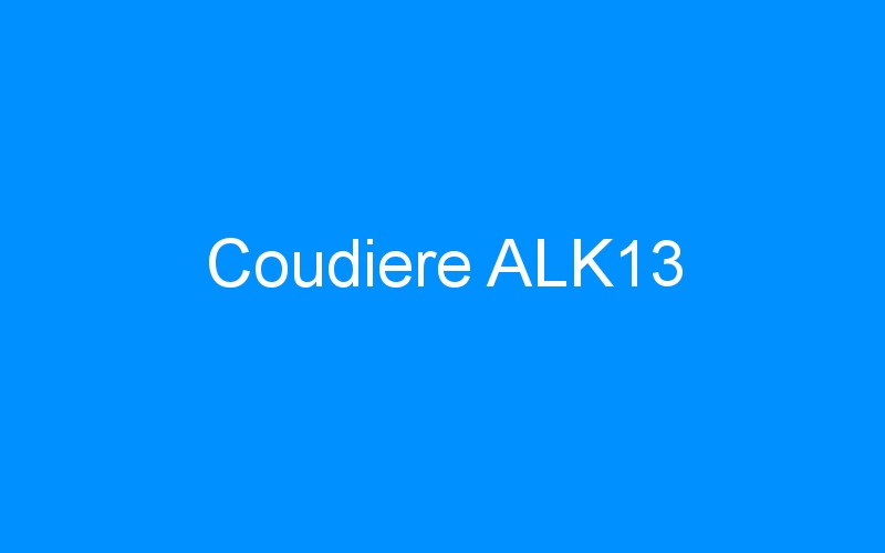 Coudiere ALK13