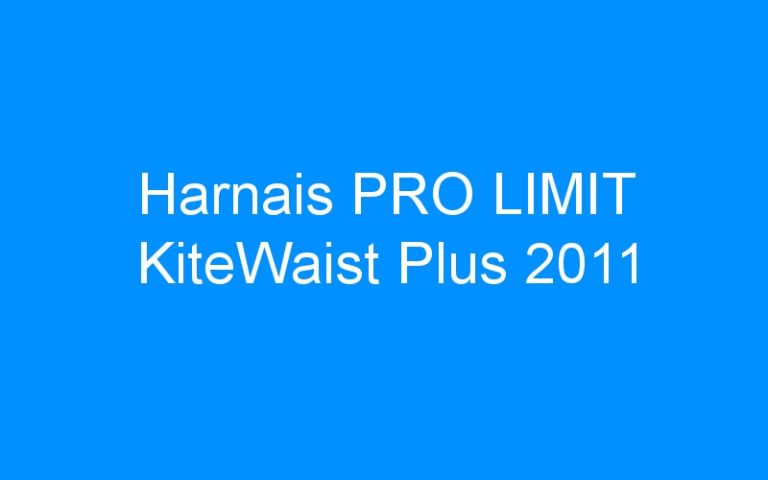 Harnais PRO LIMIT KiteWaist Plus 2011