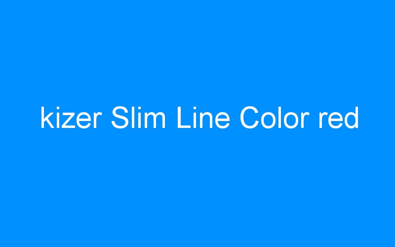 kizer Slim Line Color red