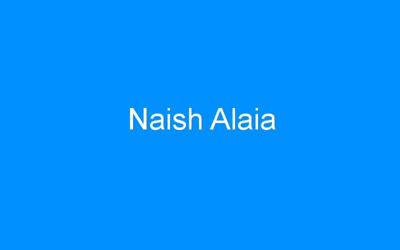 Naish Alaia