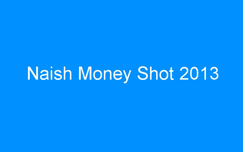 You are currently viewing Naish Money Shot 2013