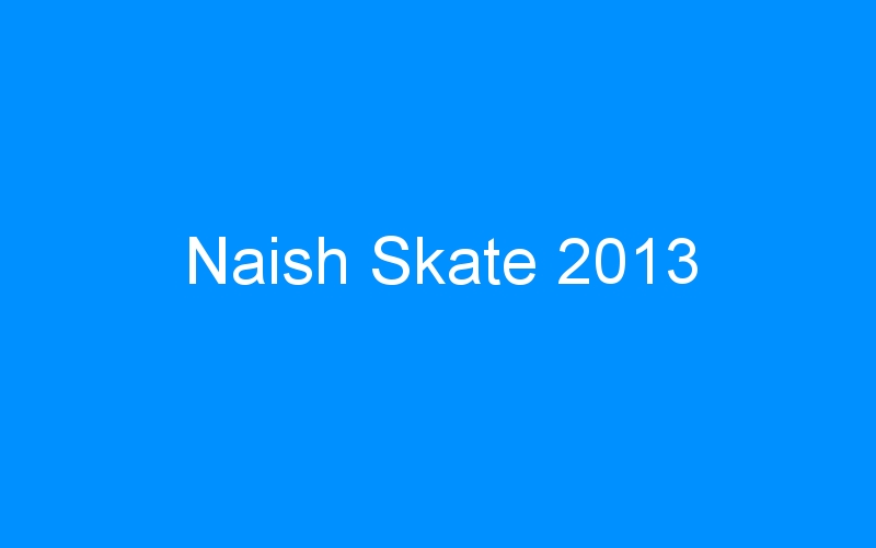 You are currently viewing Naish Skate 2013