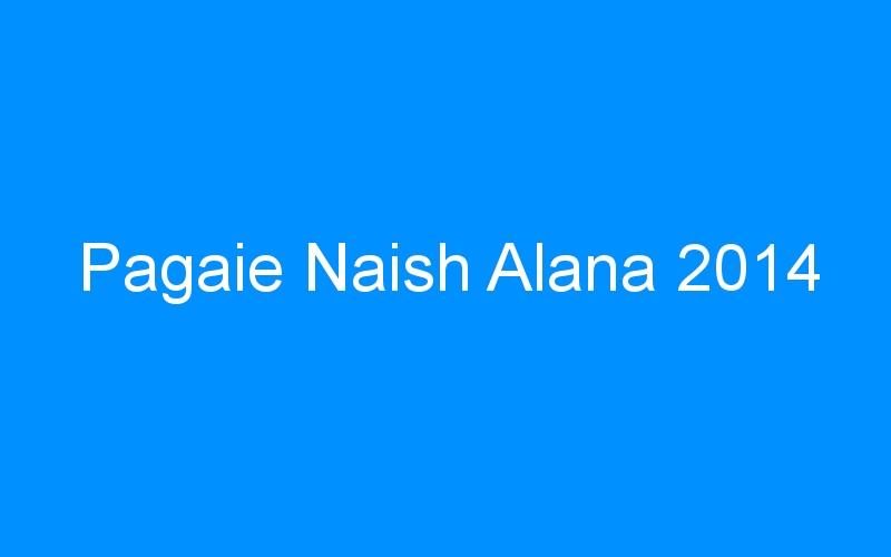 You are currently viewing Pagaie Naish Alana 2014