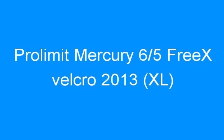 Lire la suite à propos de l’article Prolimit Mercury 6/5 FreeX velcro 2013 (XL)