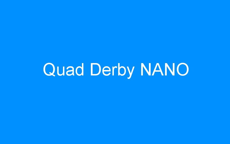 You are currently viewing Quad Derby NANO