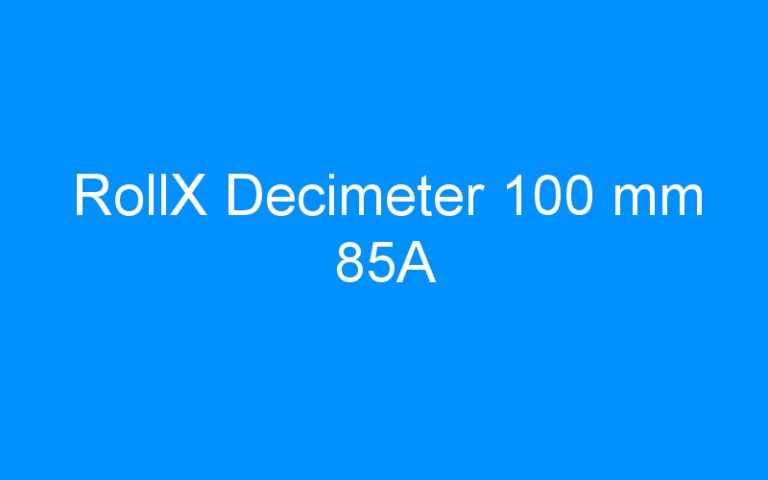 Lire la suite à propos de l’article RollX Decimeter 100 mm 85A