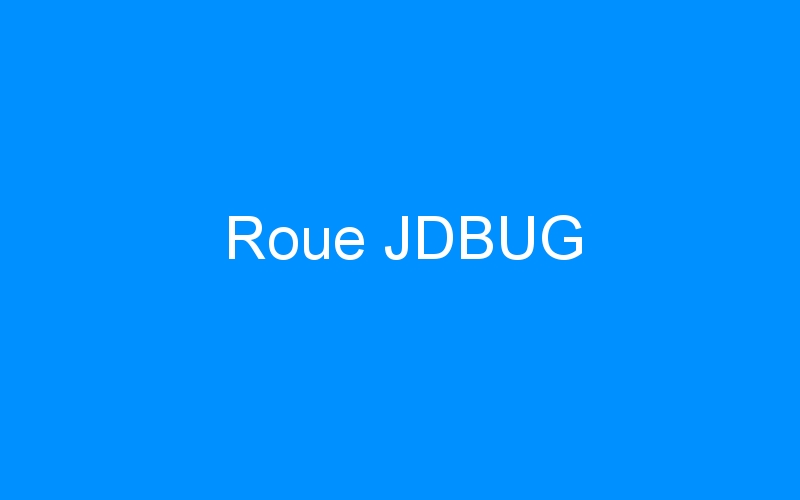 You are currently viewing Roue JDBUG