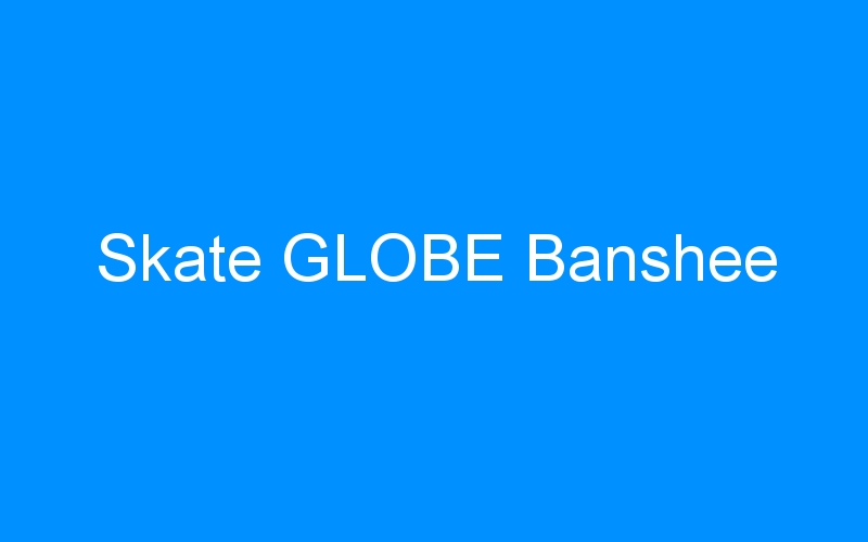 You are currently viewing Skate GLOBE Banshee