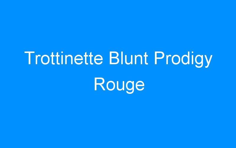 Trottinette Blunt Prodigy Rouge