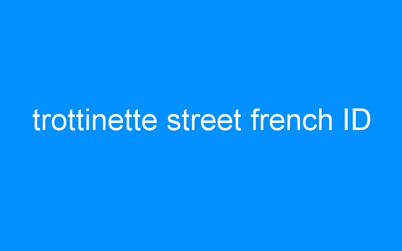 trottinette street french ID