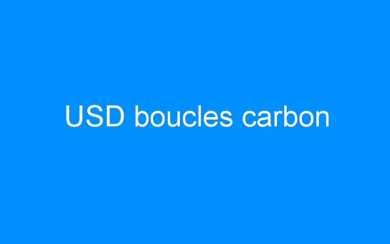 You are currently viewing USD boucles carbon